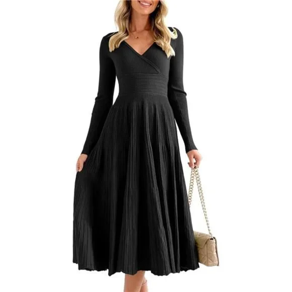 chinese dress ladies Nova Wrap Knit Midi Dress - Taupe main image 1